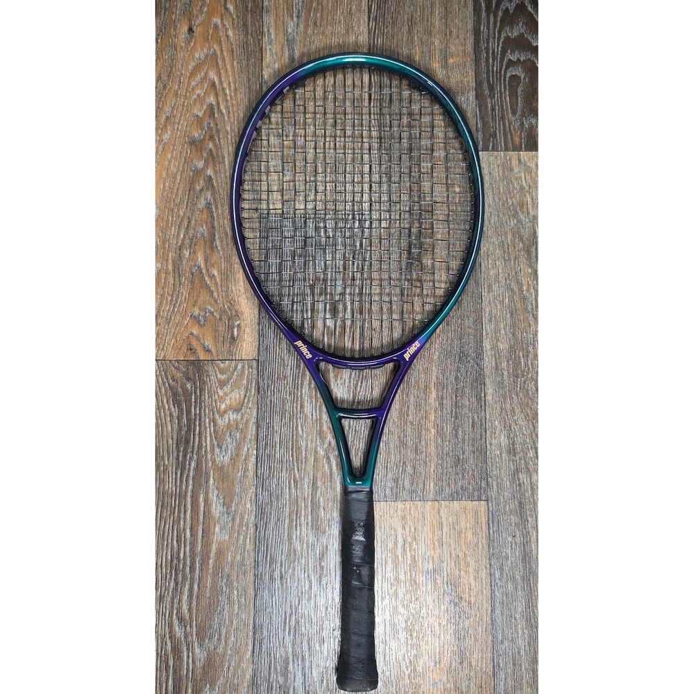 Prince Precision Control 107 Tennis Racquet Graphite Iridescent Purple 4 3/8 - Picture 8 of 9